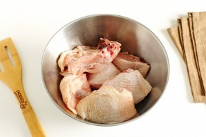 Курица жареная