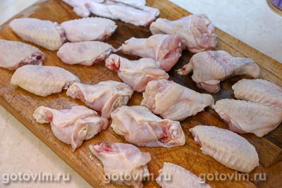 Куриные крылышки в соусе барбекю Куриные крылышки в соусе барбекю