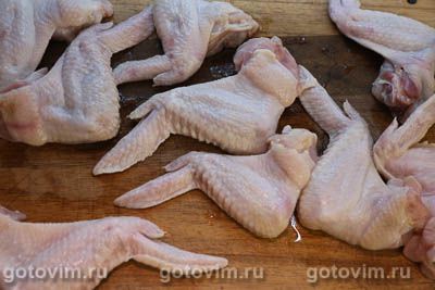 Куриные крылышки в соусе барбекю Куриные крылышки в соусе барбекю