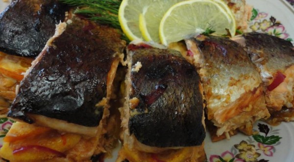 Лосось по-императорски, пошаговый рецепт с фото