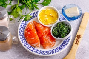 Лосось по-шведски