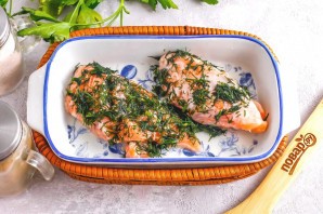 Лосось по-шведски