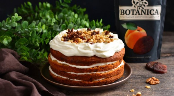 Морковный торт с курагой и орехами , пошаговый рецепт с фото Морковный торт с курагой и орехами , пошаговый рецепт с фото