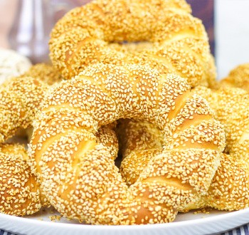 Настоящие Турецкие бублики с кунжутом - СИМИТЫ / Вкуснейшие булочки с кунжутом