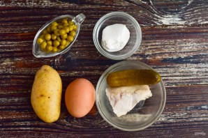 "Оливье" для диабетиков "Оливье" для диабетиков