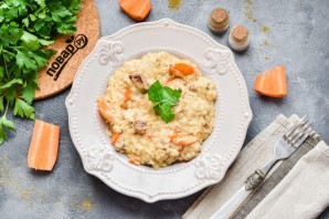 Овсяная каша с мясом Овсяная каша с мясом