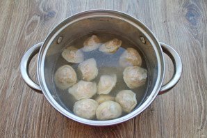 Пельмени с форелью