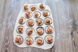 Пельмени с форелью