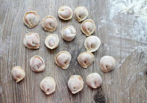 Пельмени с форелью