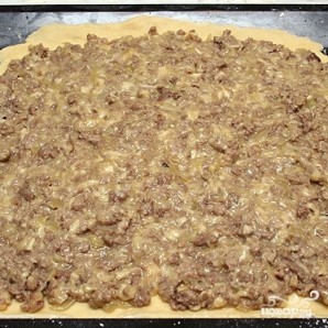 Пирог с сыром и мясом Пирог с сыром и мясом