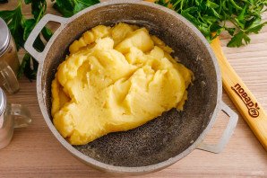 Профитроли с креветками