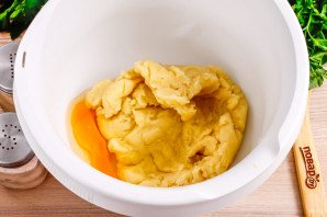 Профитроли с креветками