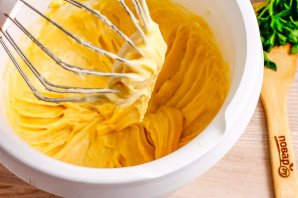 Профитроли с креветками