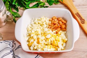 Профитроли с креветками