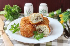 Рыбные котлеты "Каштаны"