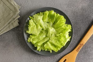 Рыбный диетический салат