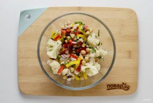 Салат из цветной капусты