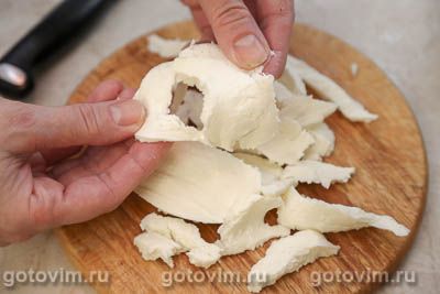 Салат из манго с авокадо и сыром моцарелла