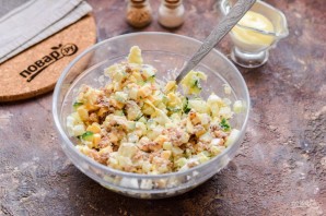 Салат из сайры