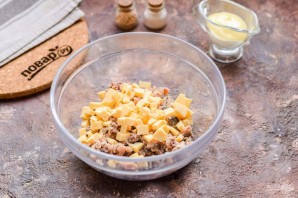 Салат из сайры