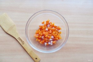 Салат с бужениной и грибами