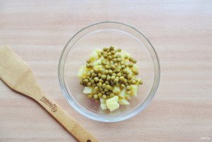 Салат с картофелем и морковью по-корейски