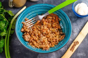 Салат с сайрой