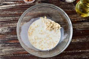 Шоколадно-овсяный кекс