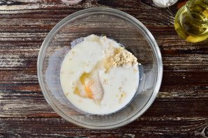 Шоколадно-овсяный кекс