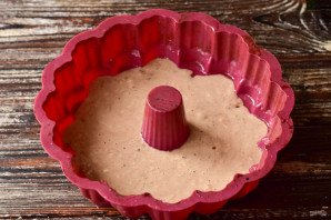 Шоколадно-овсяный кекс