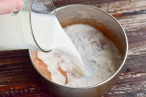 Шоколадное суфле без выпечки