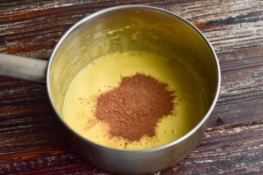 Шоколадное суфле без выпечки