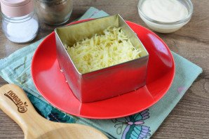 Слоеный салат "Наполеон"