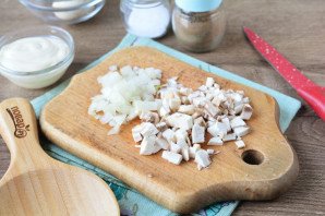 Слоеный салат "Наполеон"