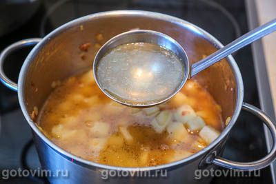 Суп корн чаудер с жареным беконом и кукурузой (Corn Chowder)