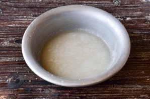 Торт с суфле и бисквитом