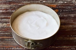 Торт с суфле и бисквитом