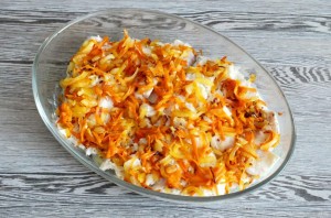 Треска с кабачками в духовке