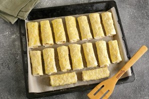 Трубочки из лаваша с картофельной начинкой