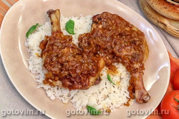 Утиные ножки в духовке, запеченные под соусом барбекю Утиные ножки в духовке, запеченные под соусом барбекю