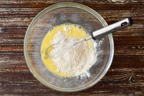 Венские вафли с колбасой и сыром Венские вафли с колбасой и сыром