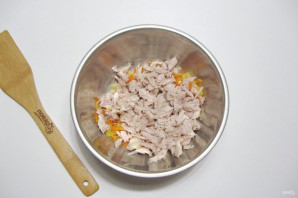 Заливной пирог с индейкой