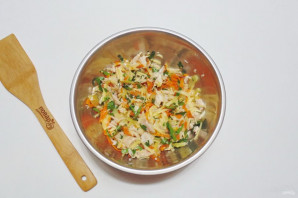 Заливной пирог с индейкой