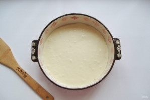 Заливной пирог с индейкой