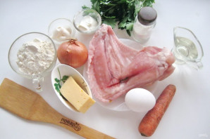 Заливной пирог с индейкой