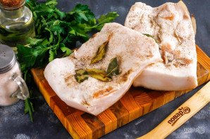 Засолка сала