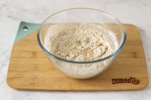 Бездрожжевой хлеб с отрубями