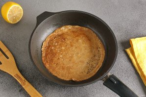 Блинный торт с лимонным кремом