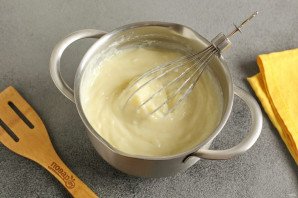 Блинный торт с лимонным кремом