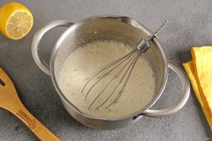 Блинный торт с лимонным кремом